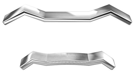 Лингвальные крючки непрямого наклеивания низкого профиля