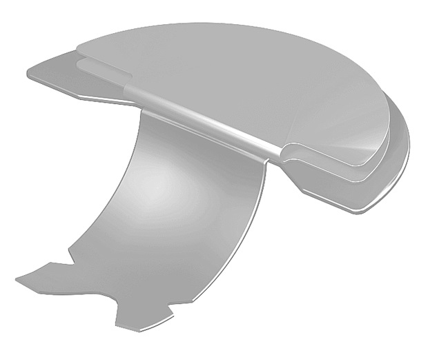 Двойная анатомическая пластинка